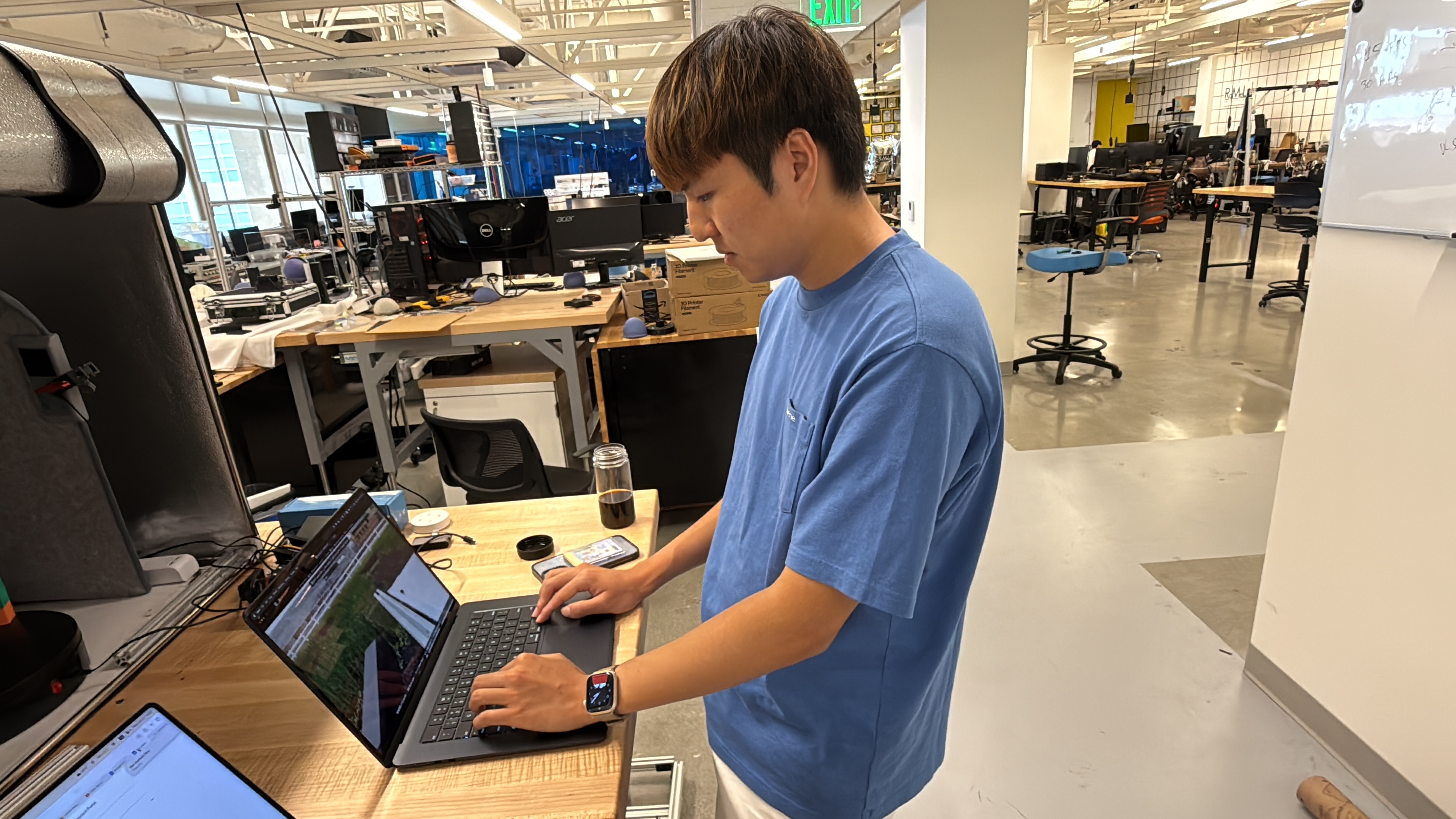 Remote operation setup